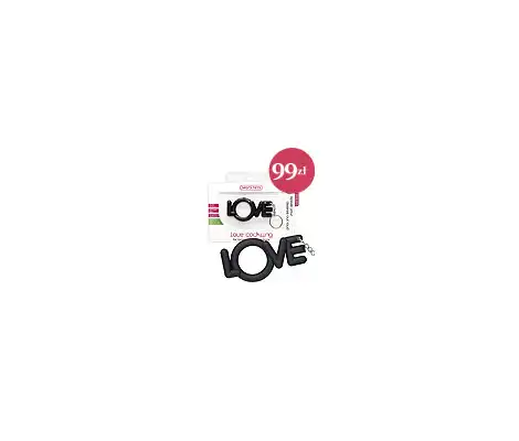 SHOTS TOYS - LOVE COCKRING - PIERŚCIEŃ EREKCYJNY DO KLUCZY. Fantastyczny ring, który dyskretnie możesz zawsze nosić przy sobie. Mocna erekcja gwarantowana.