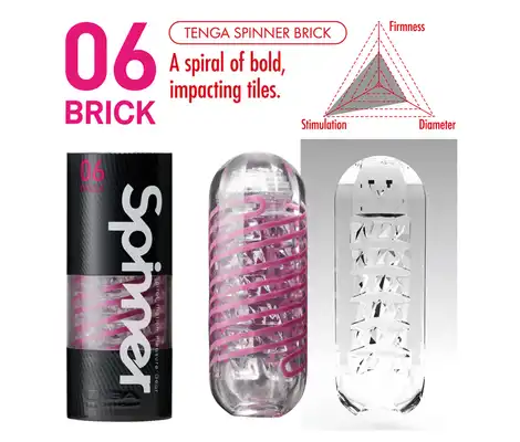Tenga - Premiera najnowszych japońskich modeli, 3xSpinner. Spróbuj raz w życiu i się zachwyć!