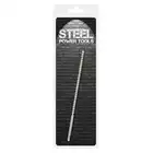 Steel Power Tools - Dip Stick Ribbed 6 mm Silver. Metalowy dilator z prążkowaną struktrą. Niesamowita stymulacja cewki moczowej