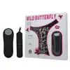 Wild Butterfly - G-string with vibrator. Stringi z wibratorem sterowanym zdalnie. Pikantny wzór!