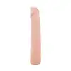 Silicone Sleeve - Nakladka na Penisa. Wydłużenie o 6 cm! Naturalny kolor, dla początkujących i zaawansowanych. 