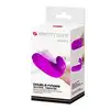 Pretty Love - Abbott. Double Finger Silicone Vibrator. Zgrabny i miękki wibrator na palec. 