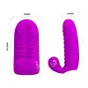 Pretty Love - Abbott. Double Finger Silicone Vibrator. Zgrabny i miękki wibrator na palec. 