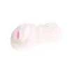 Realistic Pussy - Miękki, elastyczny masturbator z wibratorem, wysokiej jakości materiały.