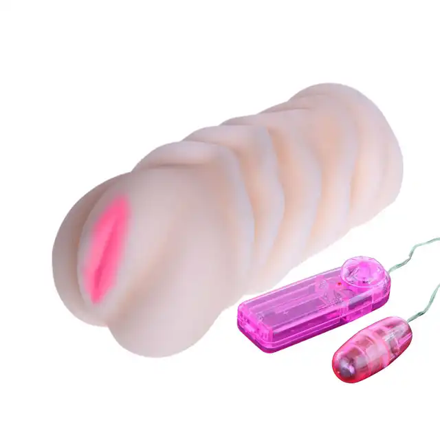 Realistic Pussy - Ultra miękki, wyjątkowy masturbator z wibratorem, przyjemna w dotyku wagina.