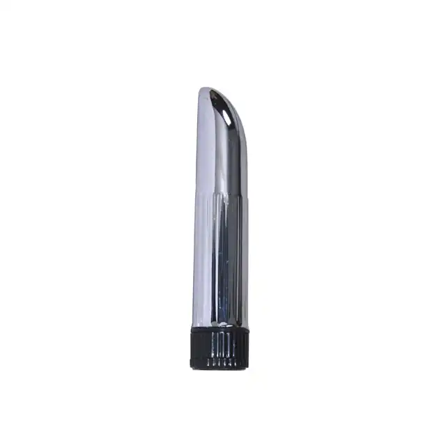 Mini Vibrator - Silver Steel. Mały srebrny wibrator. Płynna regulacja podczas dyskretnej zabawy. 