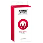 Secura - Big 60mm 24er - prezerwatywy o zwiększonej średnicy, 24 sztuki