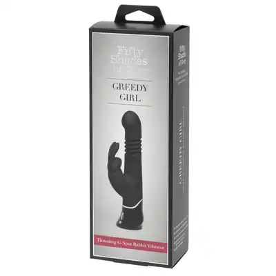Greedy Girl Thrusting G-Spot Rabbit Vibrator