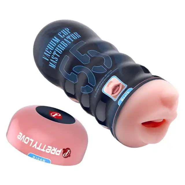 Pretty Love - Vacuum Cup Masturbator Mouth. Ultra realistyczne doznania, cyber skóra!