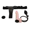 Ultra Harness - Inflatable Pump Strap On. Niezwykły strap on z pompowanym dildo!