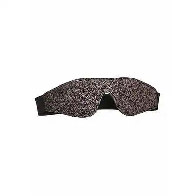 Ouch - Elegant Blinder - Titanium Grey. Elegancka zmysłowa opaska na oczy. 