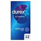 Durex Classic 12 szt. Easy-on.  Klasyczny bestseller światowej marki.