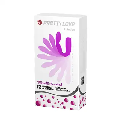 Pretty Love - Quintion. Elastyczny, wyginany wibrator do każdej stymulacji. 