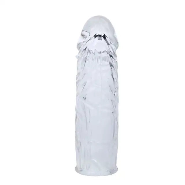Penis Sleeve - Żelowa przezroczysta nakładka na penisa. Stymulacja łechtaczki i pogrubienie penisa. 2 w 1!