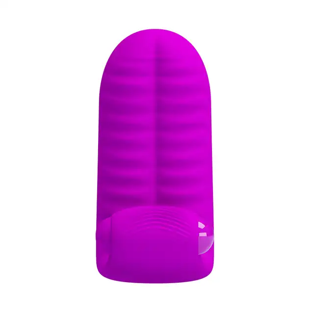 Pretty Love - Abbott. Double Finger Silicone Vibrator. Zgrabny i miękki wibrator na palec. 