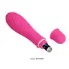 Pretty Love - Solomon Hot Pink. Klasyczny różowy wibrator z pogrubioną końcówką. 