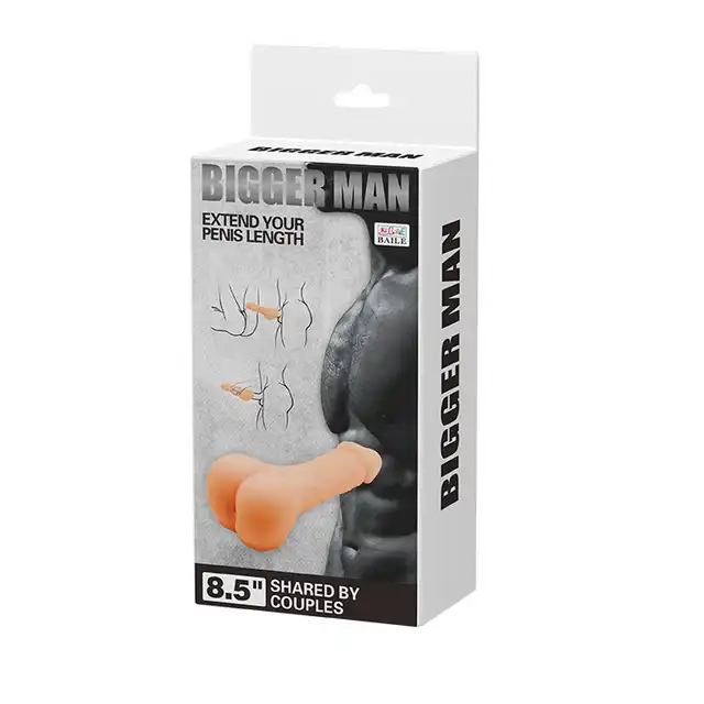 Bigger Man - Przedłużacz do penisa. Powiększa, pogrubia i podnosi doznania! Cyberskóra. 