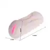 Realistic Pussy - Realistyczny masturbator z wibratorem, unikalne i przyjemne wnętrze. 