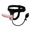 Ultra Harness - Inflatable Pump Strap On. Niezwykły strap on z pompowanym dildo!