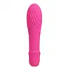Pretty Love - Solomon Hot Pink. Klasyczny różowy wibrator z pogrubioną końcówką. 