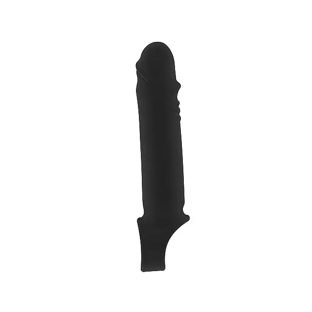 Sono - Stretchy Penis Extension No. 31. Najlepsza nakładka na penisa, silikon premium! Wydłużenie i pogrubienie. 