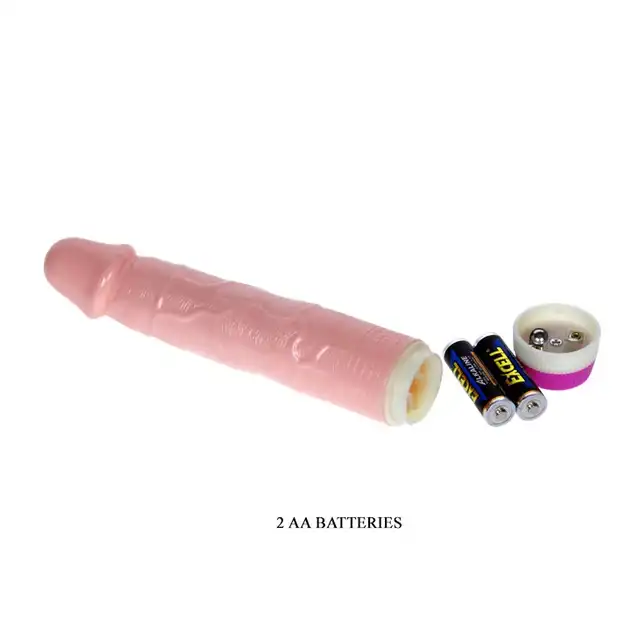 Baile - Rotate Vibrator. Realistyczny, rotacyjny wibrator z wyraźnymi żyłkami. Niesamowite doznania. 