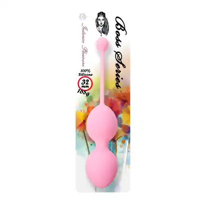 Bseries - Silicone Kegel Balls 36mm 165g Pink - Boss Series
