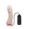 The Big Penis - Realistyczne, wibrujące dildo z przyssawką z ultra miękkiego silikonu. 