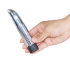 Mini Vibrator - Silver Steel. Mały srebrny wibrator. Płynna regulacja podczas dyskretnej zabawy. 