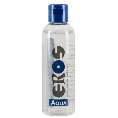 Eros - Aqua Flasche 100 ml. Bezbarwny lubrykant na bazie wody o przyjemnej formule 