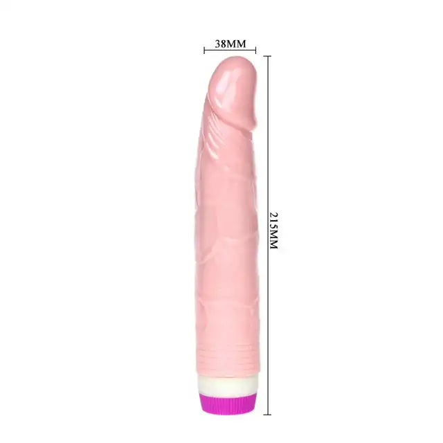 Baile - Rotate Vibrator. Realistyczny, rotacyjny wibrator z wyraźnymi żyłkami. Niesamowite doznania. 