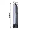 Mini Vibrator - Silver Steel. Mały srebrny wibrator. Płynna regulacja podczas dyskretnej zabawy. 