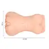 Crazy Bull - 3D Vagina - masturbator z realistyczną waginą oraz piersiami. Wcięcie w talii do łatwego trzymania