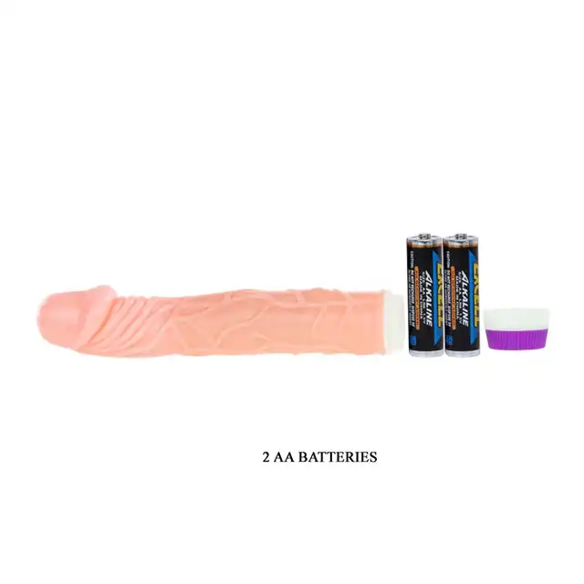Fantasy Vibe - Multi Speed Vibrator. Wibrator w kształcie penisa, Max. realistyczny wzór.  Bestseller!