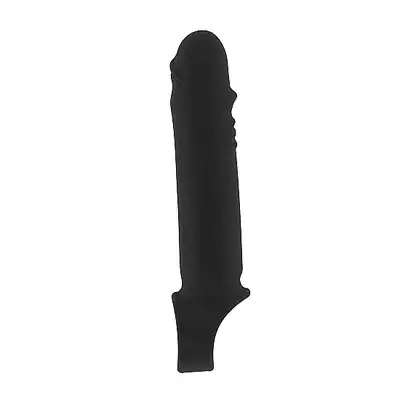 Sono - Stretchy Penis Extension No. 31. Najlepsza nakładka na penisa, silikon premium! Wydłużenie i pogrubienie. 