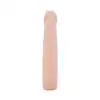 Silicone Sleeve - Nakladka na Penisa. Wydłużenie o 6 cm! Naturalny kolor, dla początkujących i zaawansowanych. 