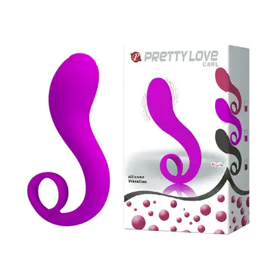 Pretty Love - Carl. Kompaktowy, wielofunkcyjnych wibrator. Ultra gładki silikon!