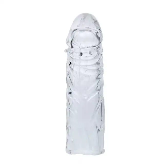 Penis Sleeve - Żelowa przezroczysta nakładka na penisa. Stymulacja łechtaczki i pogrubienie penisa. 2 w 1!