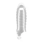 Sono - Stretchy Thick Penis Extension No. 36. Falista nakładka na penisa powiększająca i stymulująca. 100% satysfakcji!