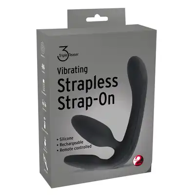 Vibrating Strapless Strap-On 3