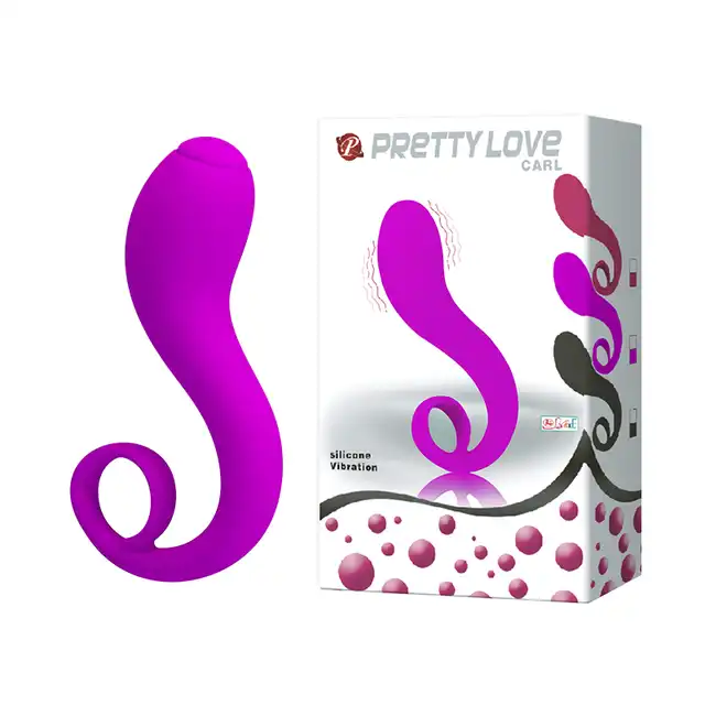Pretty Love - Carl. Kompaktowy, wielofunkcyjnych wibrator. Ultra gładki silikon!