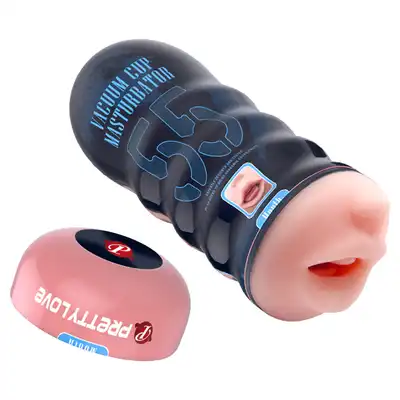 Pretty Love - Vacuum Cup Masturbator Mouth. Ultra realistyczne doznania, cyber skóra!