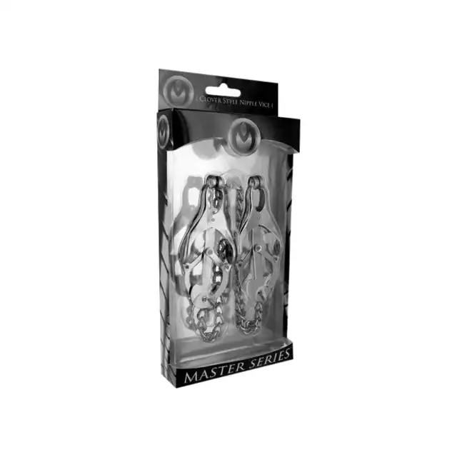 Master Series - Sterling Monarch Nipple Vice. Silne klamerki na sutki. Idealne dla zaawansowanych. 