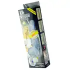 Pulse Master - Niebieski masywny penis z wibracjami i jądrami. Unikalny. aksamitny w dotyku. 25cm długości
