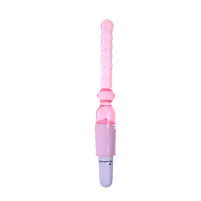 Baile - Anal Vibrator. Specjalnie wyprofilowany wibrator analny. Koraliki stymulujące. 