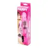 Happy Angel - Vibrator with Rotation. Fioletowy rotacyjny wibrator z króliczkiem.