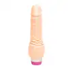 Fantasy Vibe - Multi Speed Vibrator. Realistyczny wibrator z pogrubionym końcem. Dodatkowa stymulacja podczas penetracji. 