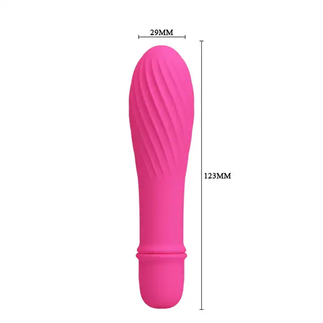 Pretty Love - Solomon Hot Pink. Klasyczny różowy wibrator z pogrubioną końcówką. 