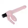 Super Strapless Dildo - Wibrujące dildo do podwójnej stymulacji. Jak strap on! Mega Sale!
