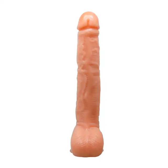 Top Sex Toy - Penis. Duży penis z kręgosłupem. Zmysłowe wibracje. 